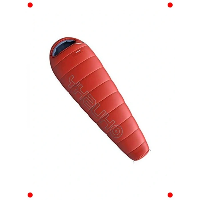 Kırmızı Performanslı Uyku Tulumu (-14°C Konfor)