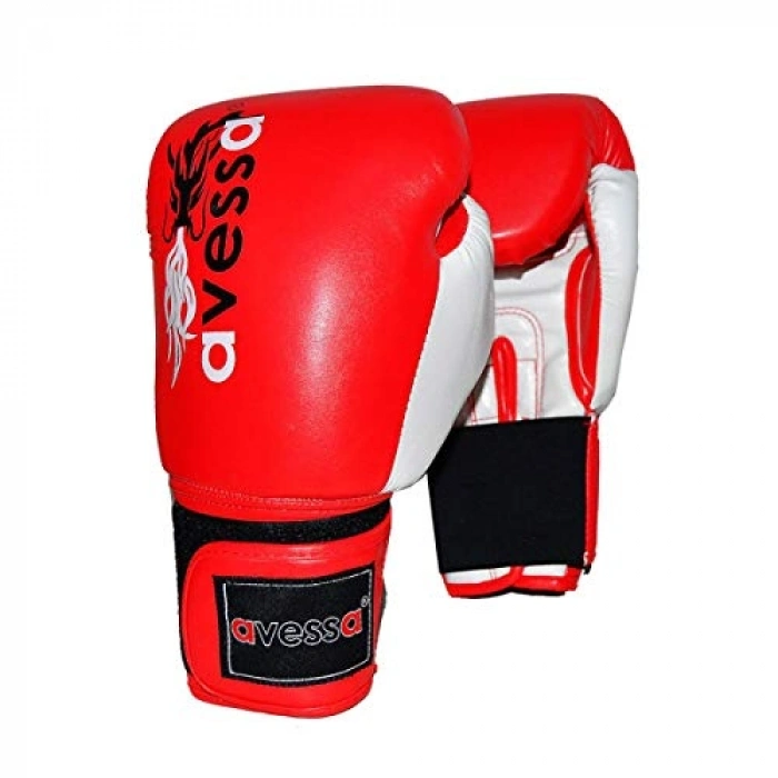 Kırmızı Renkli 4 oz Boyut Boks Eldiveni, Dayanıklı