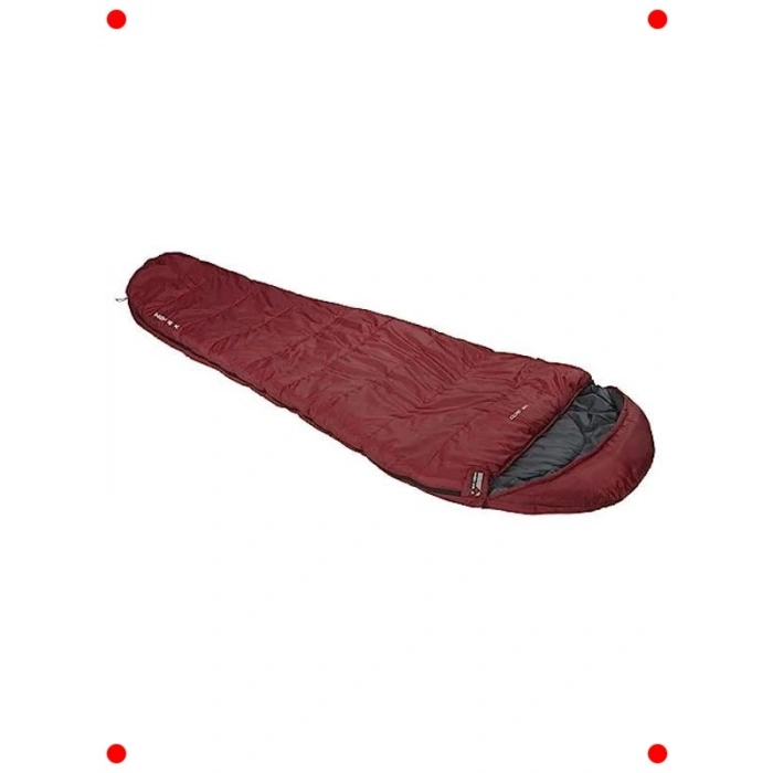 Kırmızı Soğuk Hava Uyku Tulumu Sol Fermuarlı -16°C