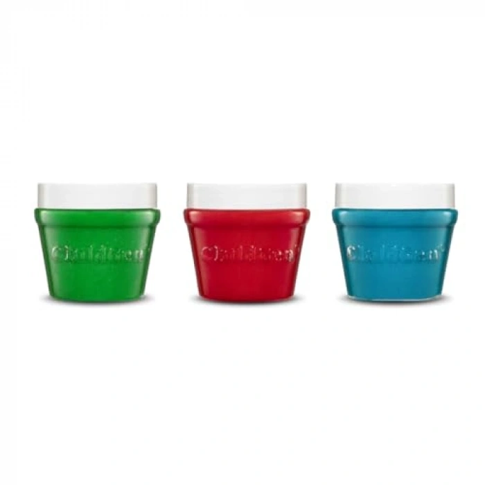 Kırmızı Yeşil Doğal Oyun Hamuru, 3lü Set, 3x125gr