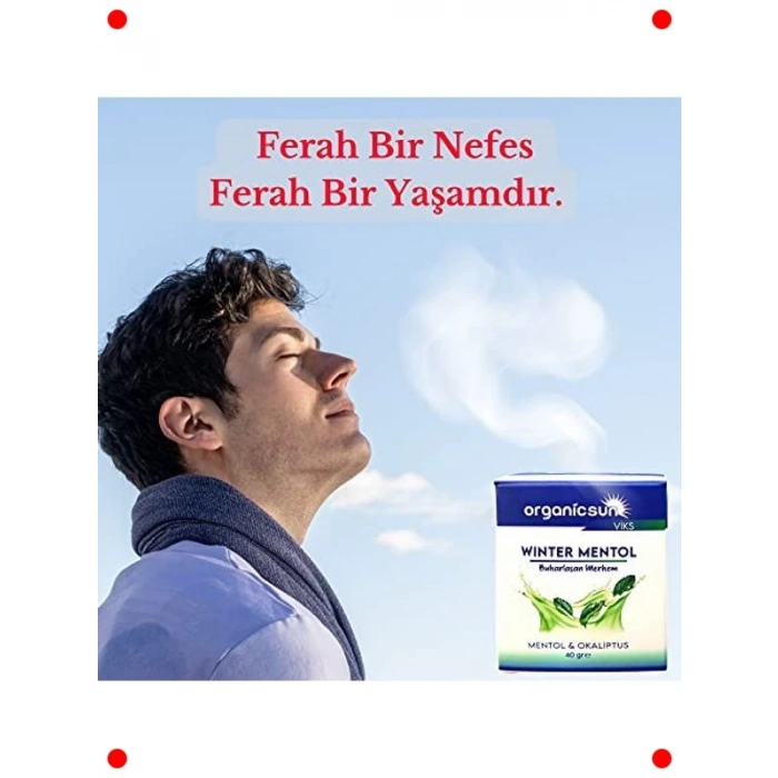 Kış Mentol Okaliptus Buharlaşan Merhem Seti 3x40g