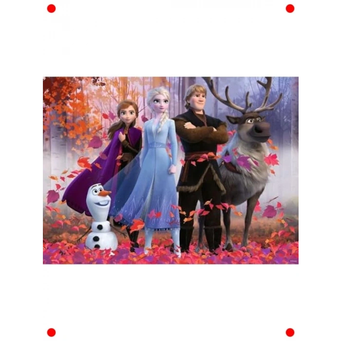 Kış Temalı Çocuk Yapbozu - 100 Parça