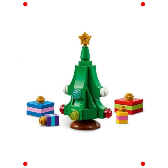 Kış Temalı Kamyon Yapım Seti - 224 Parça