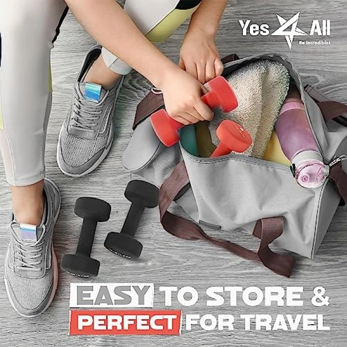 Kısa Dambıl Seti, Altıgen Tasarım ve Çeşitli Ağırlıklar