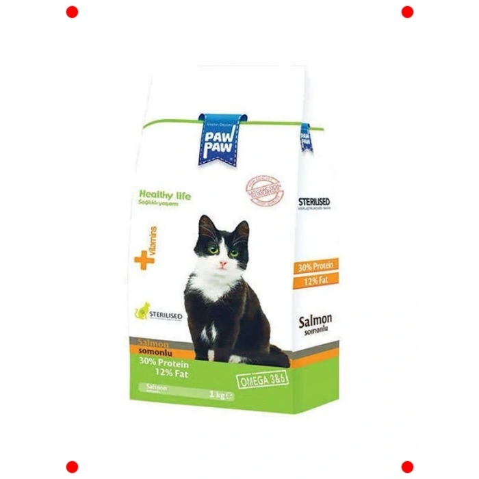 Kısır Yetişkin Kedi Maması Somonlu 1 KG