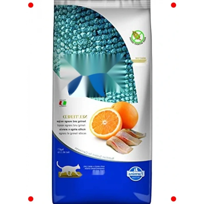 Kısırlaştırılmış Kedi Maması - Ringa Balığı & Portakal 5 kg