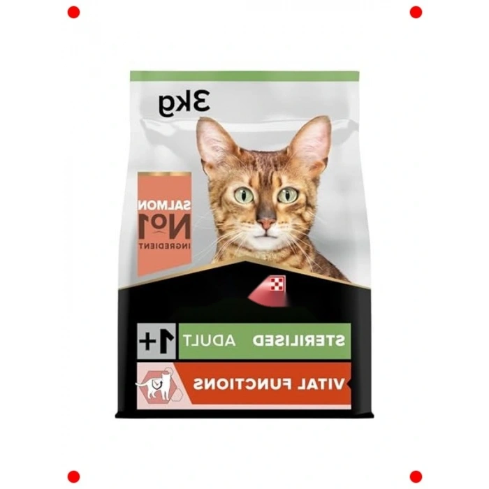 Kısırlaştırılmış Kedi Maması | Somonlu 3 Kg