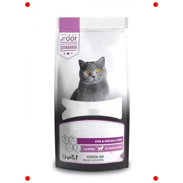 Kısırlaştırılmış Kedi Maması - Tavuklu ve Pirinçli 1,5kg