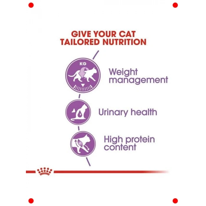 Kısırlaştırılmış Kediler İçin Mama 4 Kg