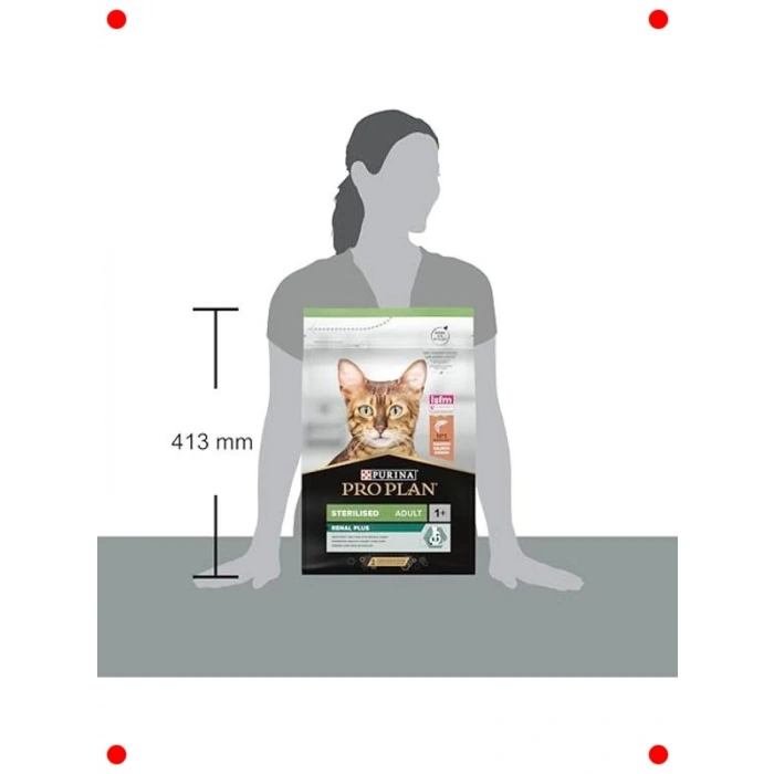 Kısırlaştırılmış Yetişkin Somonlu Kedi Maması 3 Kg