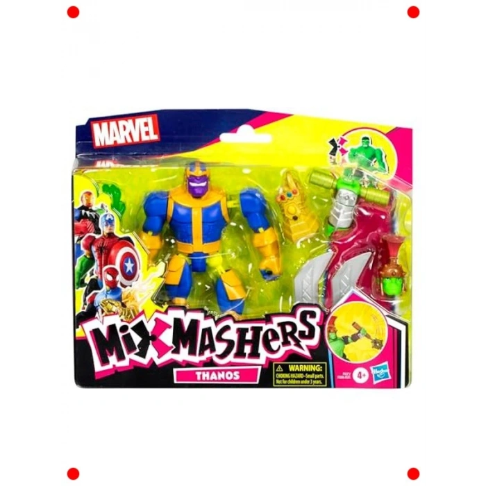 Kişiselleştirilebilir Süper Kötü Aksiyon Figürü ve Aksesuarları