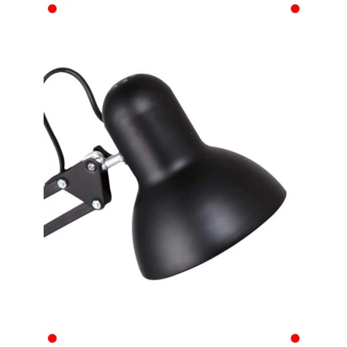 Kıskaçlı 3 Eklemli Ayarlanabilir Çalışma Lambası