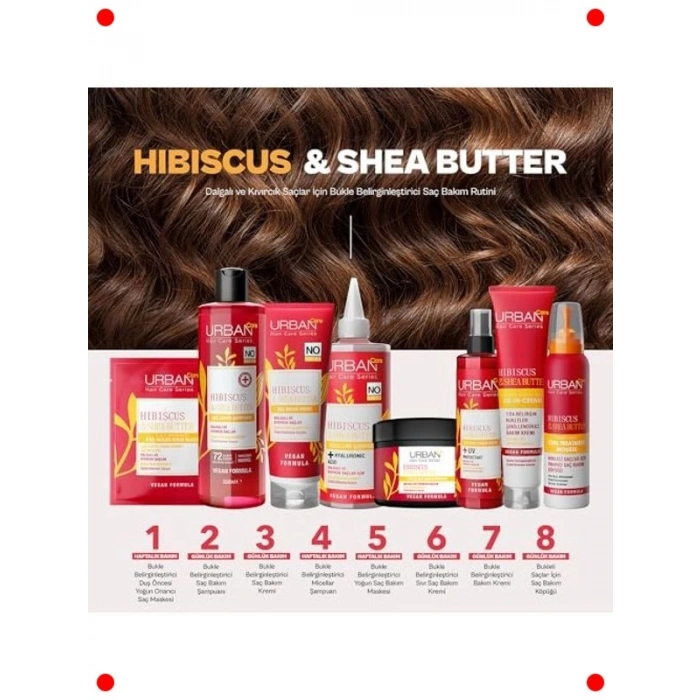 Kıvırcık & Dalgalı Saç Bakım Kremi - Sülfatsız Vegan 250ml