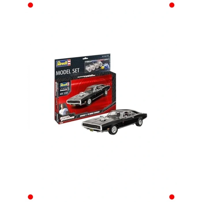 Klasik 70ler Yarış Arabası Maket Seti