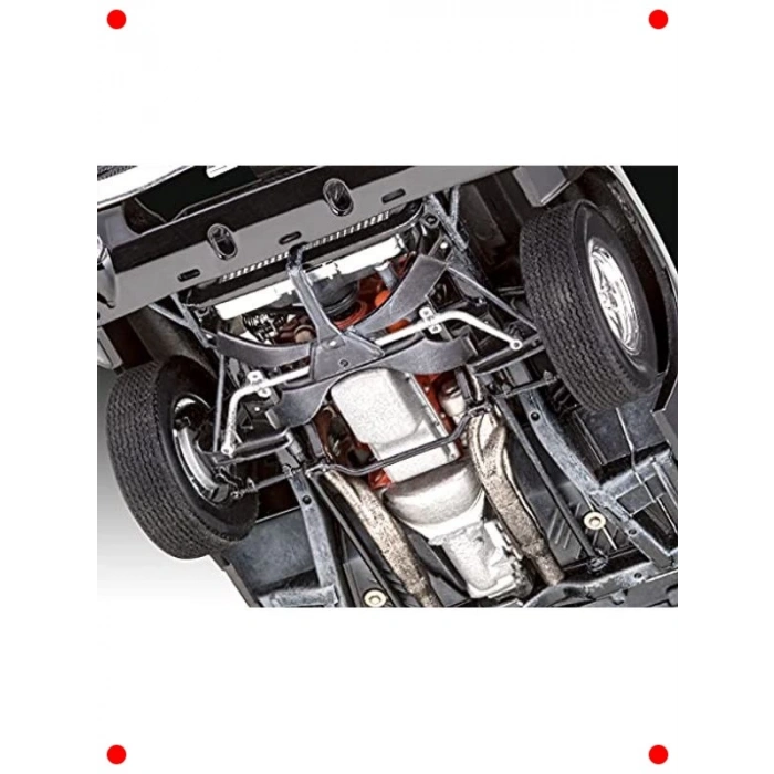 Klasik 70ler Yarış Arabası Maket Seti