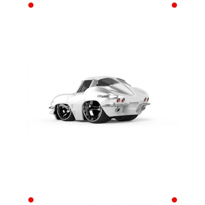 Klasik Amerikan Muscle Araba Modeli - Beyaz