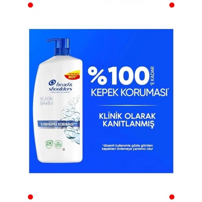 Klasik Bakım Kepek Karşıtı Şampuan 800 ml