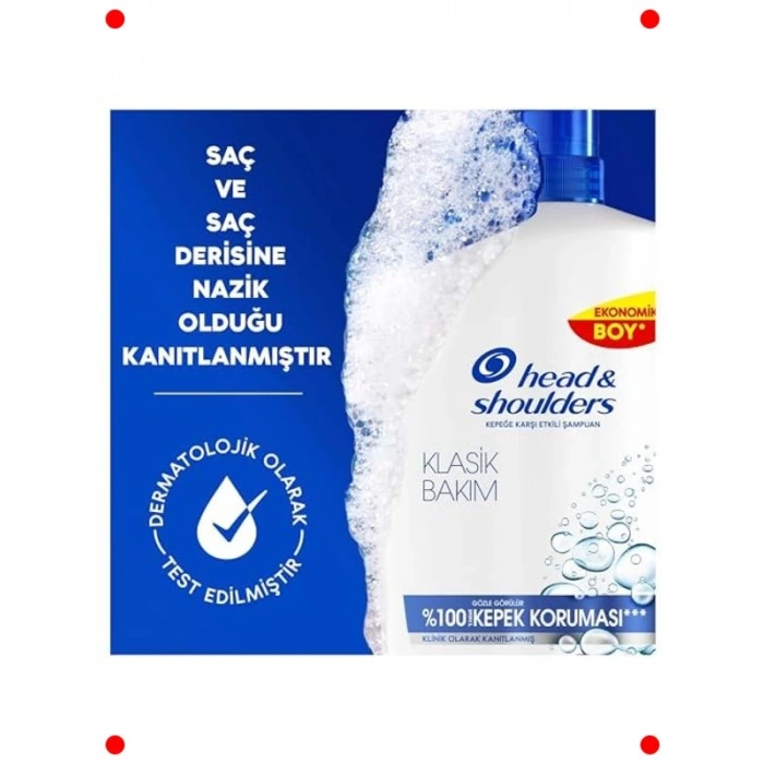 Klasik Bakım Kepek Karşıtı Şampuan 800 ml