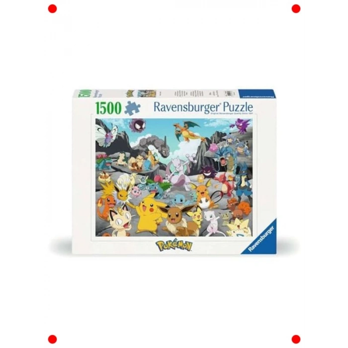 Klasik Canavar Temalı 1500 Parça Yetişkin Yapbozu