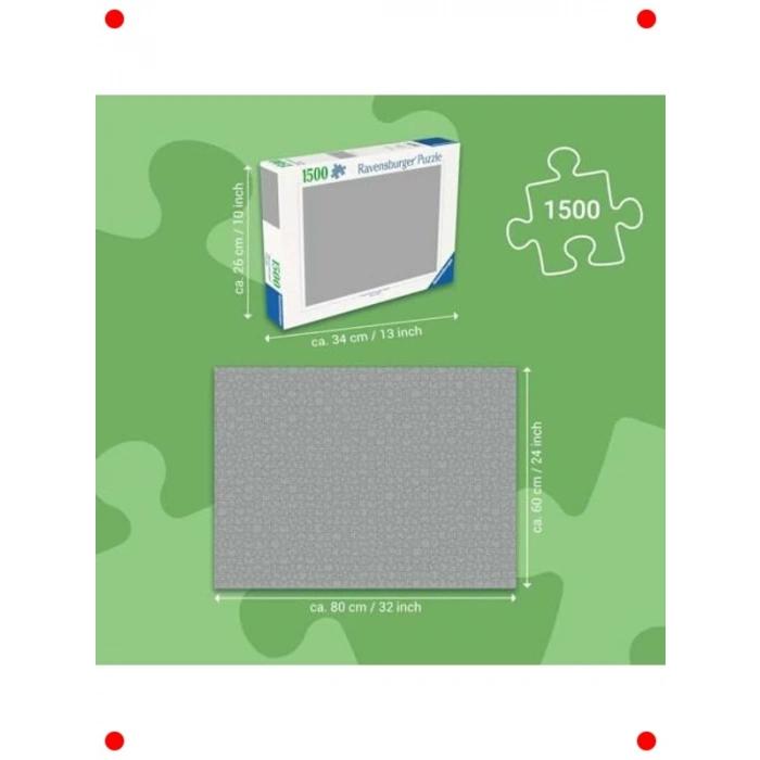 Klasik Canavar Temalı 1500 Parça Yetişkin Yapbozu