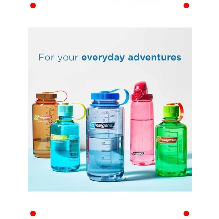 Klasik Dayanıklı Geniş Ağızlı İçecek Şişesi