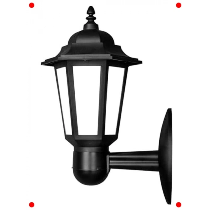 Klasik Dış Mekan Bahçe Aplik Lambası