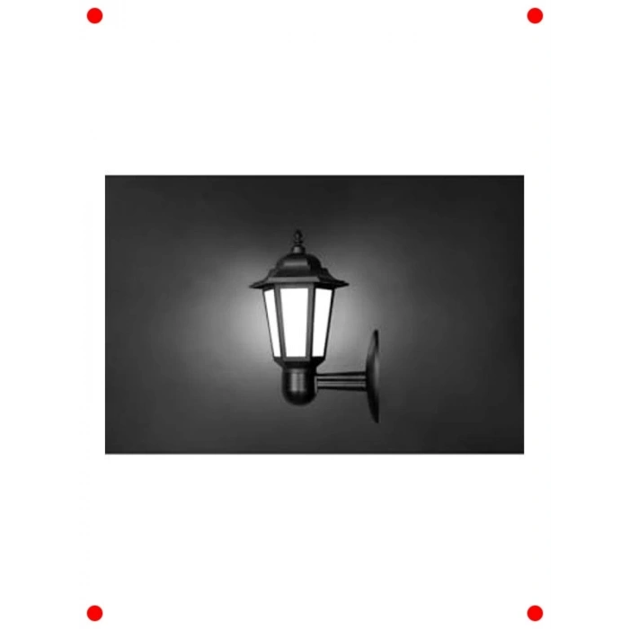 Klasik Dış Mekan Bahçe Aplik Lambası