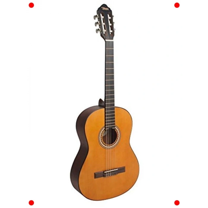 Klasik Gitar 4/4 Tam Boy, Natürel Mat