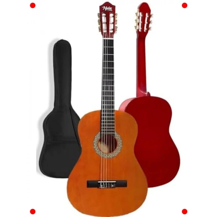 Klasik Gitar Seti (4/4): Ayarlanabilir Saplı & Doğal