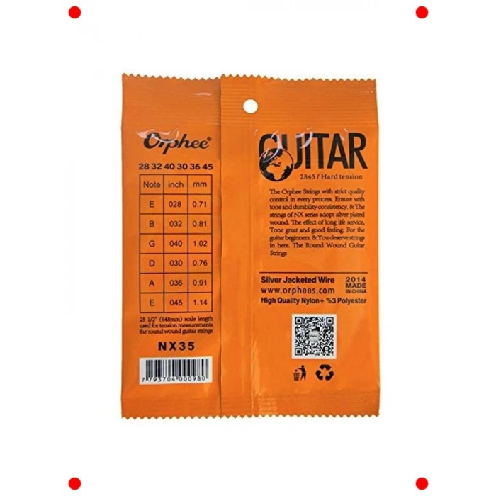 Klasik Gitar Tel Seti