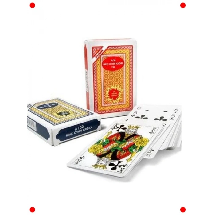 Klasik İskambil Oyun Kartı Seti - 55 Kart