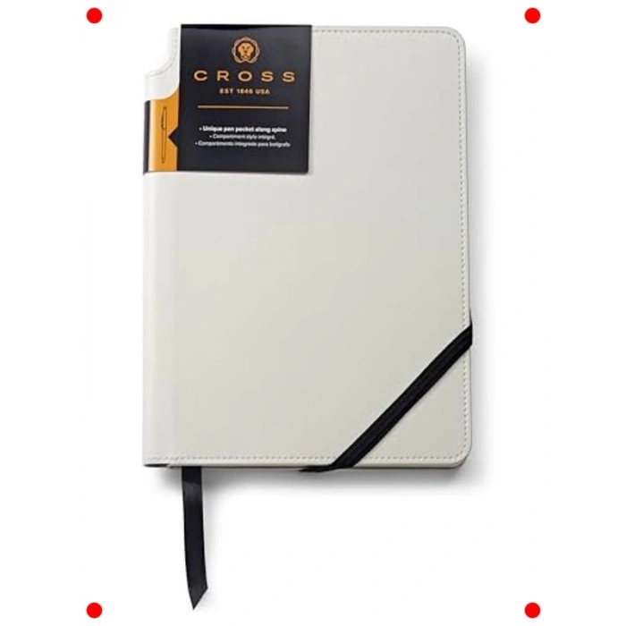 Klasik Orta Boy Beyaz Çizgisiz Defter