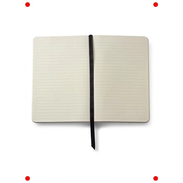 Klasik Orta Boy Beyaz Çizgisiz Defter