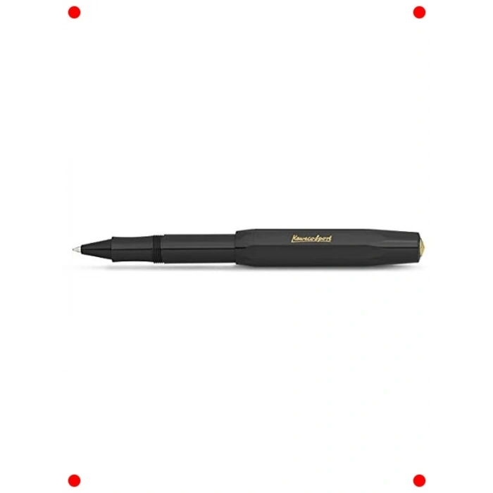 Klasik Sport Roller Kalem - Siyah