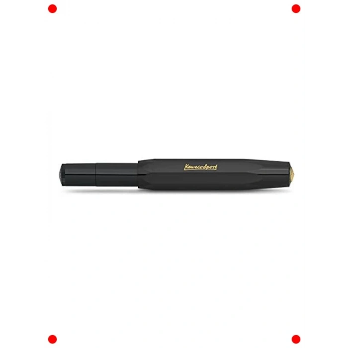 Klasik Sport Roller Kalem - Siyah