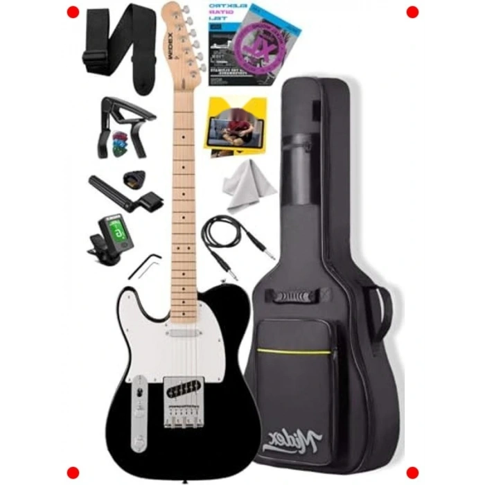 Klasik Stil Elektro Gitar, Akçaağaç Klavye