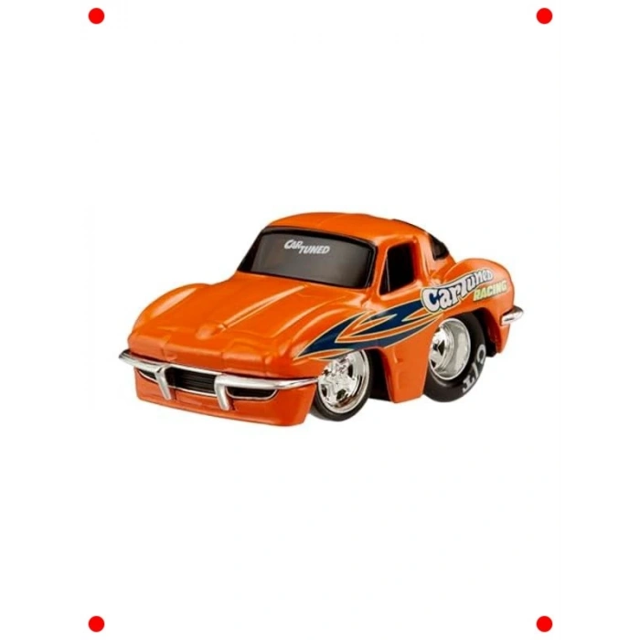 Klasik Turuncu Pro Street Model Araba (1963)