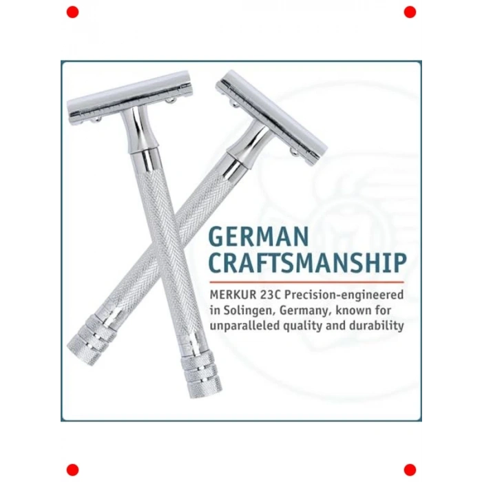 Klasik Uzun Saplı Güvenli Tıraş Makinesi