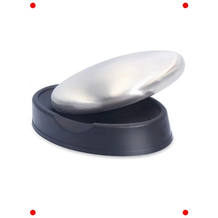 Koku Giderici Paslanmaz Çelik Sabun ve Stand Seti