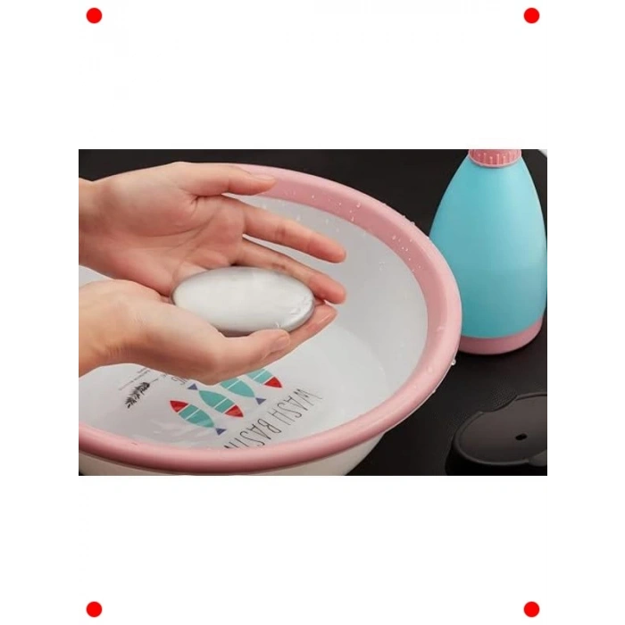 Koku Giderici Paslanmaz Çelik Sabun ve Stand Seti