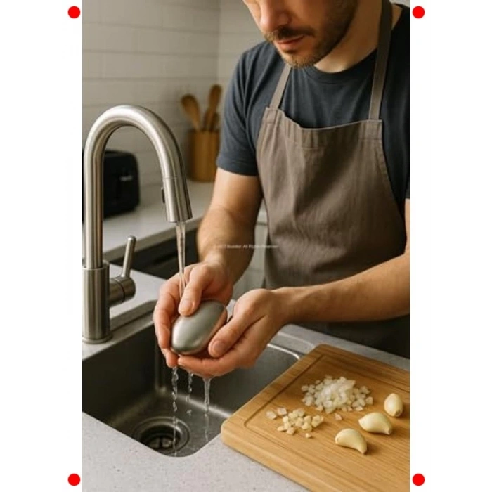 Koku Giderici Paslanmaz Çelik Sabun - Yeniden Kullanılabilir