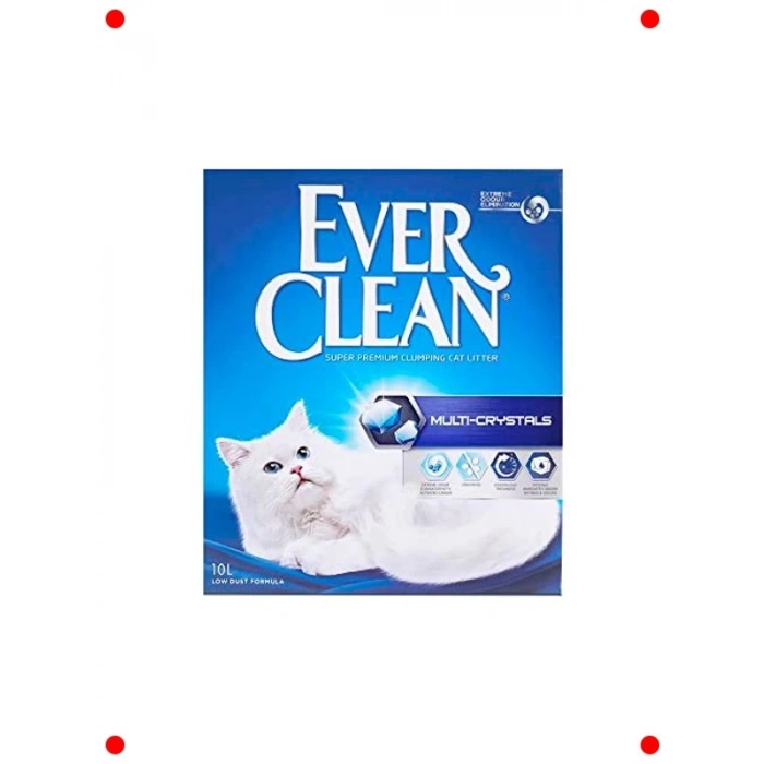 Kokusuz Multikristal Yüksek Performans Kedi Kumu 10 Lt