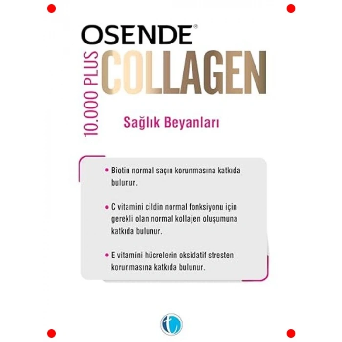 Kolajen 10.000 Plus Sıvı Takviyesi (30x40 ml)
