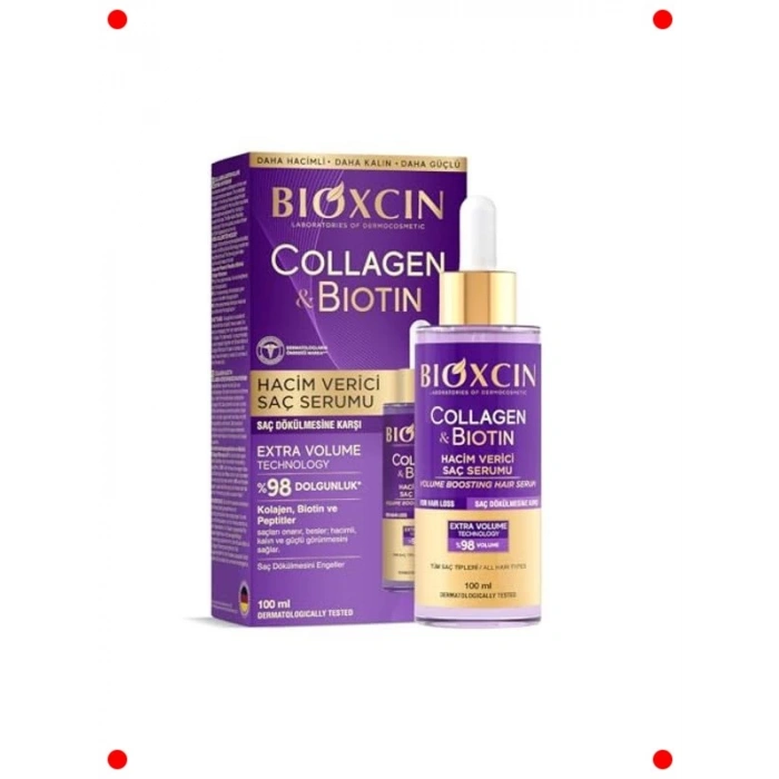 Kolajen & Biotin Saç Serumu - Dökülme Karşıtı Hacim