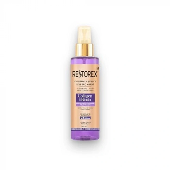 Kolajen ve Biotin İçeren Durulanmayan Saç Kremi - 200 ml