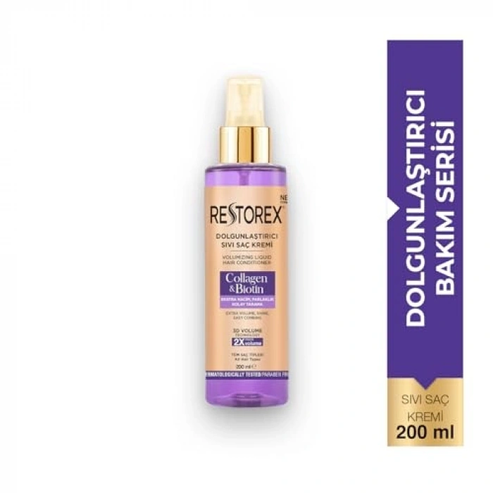 Kolajen ve Biotin İçeren Durulanmayan Saç Kremi - 200 ml