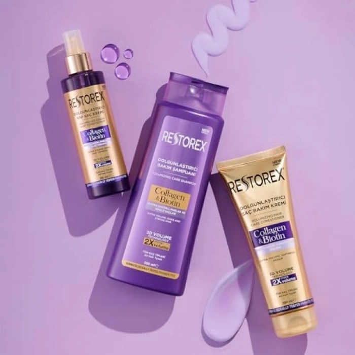 Kolajen ve Biotin İçeren Durulanmayan Saç Kremi - 200 ml