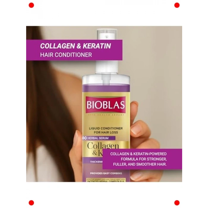 Kolajen ve Keratinli Sıvı Saç Kremi 200ml