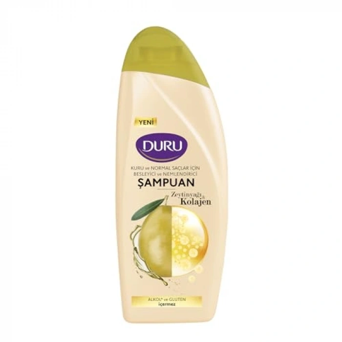 Kolajen ve zeytinyağı içeren şampuan, 500 ml