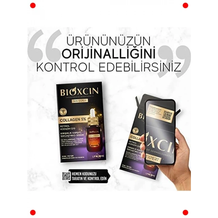 Kolajenli Kırışıklık Karşıtı Yüz Serumu - 30 ml